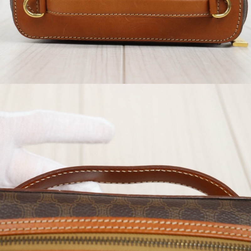 Celine 凱旋門老花化妝包/斜背包-8