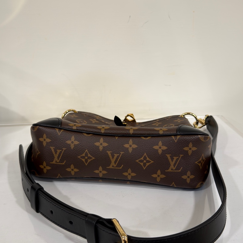 #閒置新✨ #全配🈶購證 Lv Odeon老花黑牛角包 芯片款-16