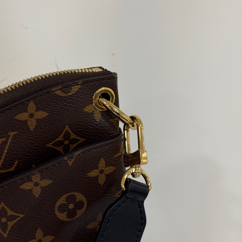 #閒置新✨ #全配🈶購證 Lv Odeon老花黑牛角包 芯片款-20