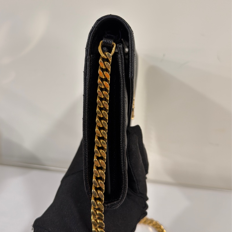 #全網最低💰年底清倉價 #魚子醬 Ysl Woc黑金鏈條🉑斜挎/肩背-8