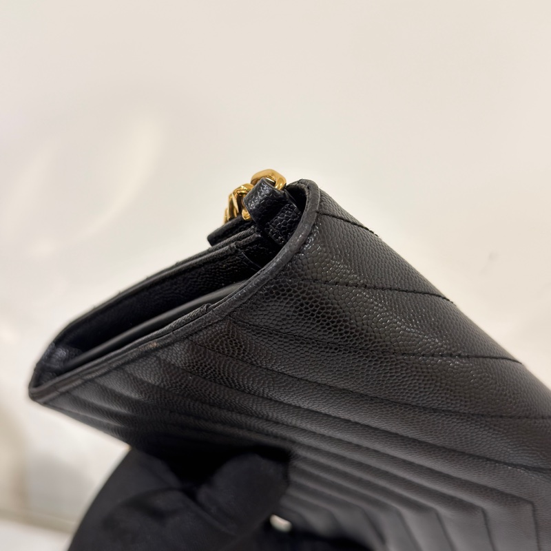 #全網最低💰年底清倉價 #魚子醬 Ysl Woc黑金鏈條🉑斜挎/肩背-13