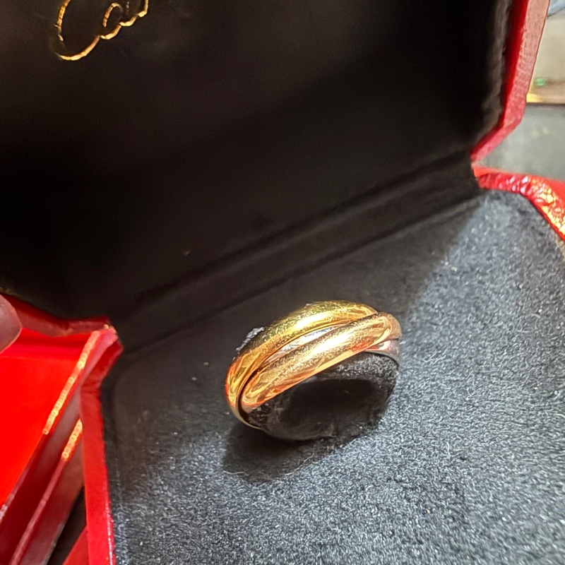 卡地亞三環戒 女-10