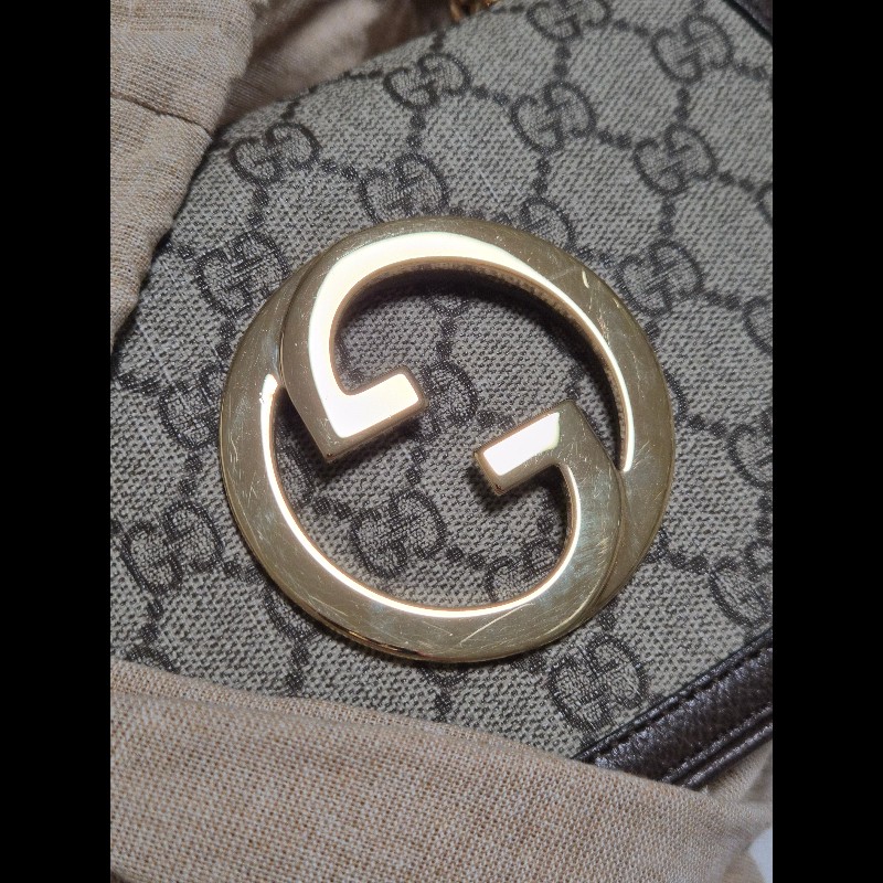♥年前拚現金大降價♥gucci blondie烏木色經典老花-2