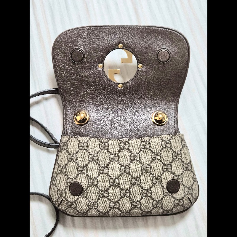 ♥年前拚現金大降價♥gucci blondie烏木色經典老花-4