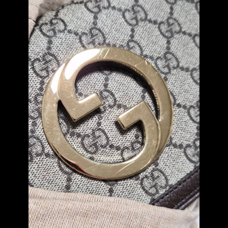 ♥年前拚現金大降價♥gucci blondie烏木色經典老花-7