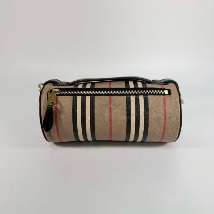 Burberry 圓桶斜背包-0