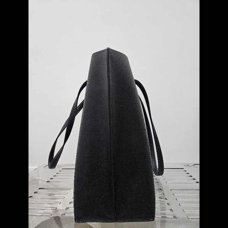 Coach托特包 全黑 荔枝皮 防刮 耐用媽媽包❤️-2