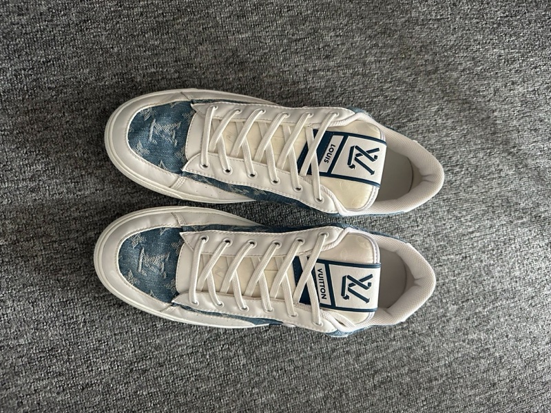 LOUIS VUITTON Charlie藍白牛仔 9碼41碼-1