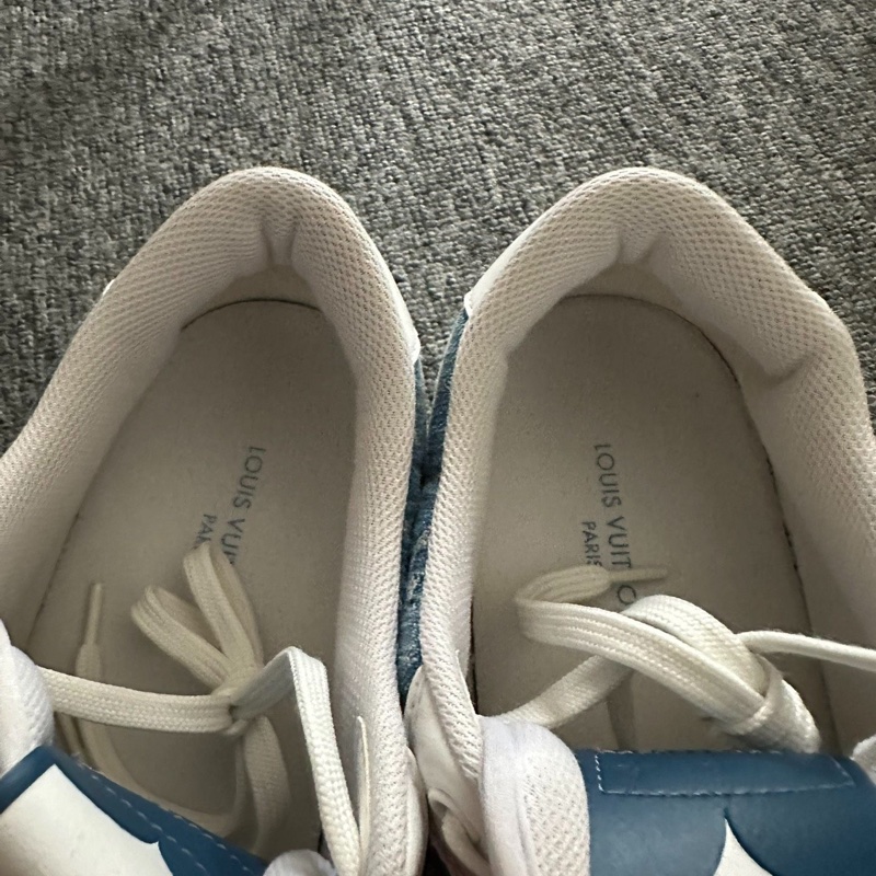 LOUIS VUITTON Charlie藍白牛仔 9碼41碼-2