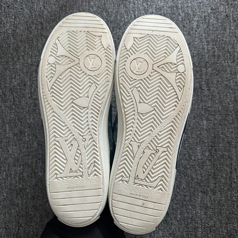 LOUIS VUITTON Charlie藍白牛仔 9碼41碼-4