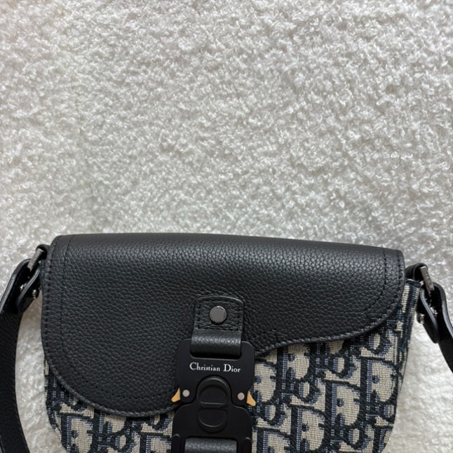 Dior Saddle 翻蓋郵差包-5