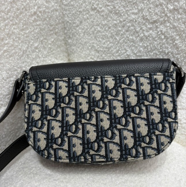 Dior Saddle 翻蓋郵差包-6