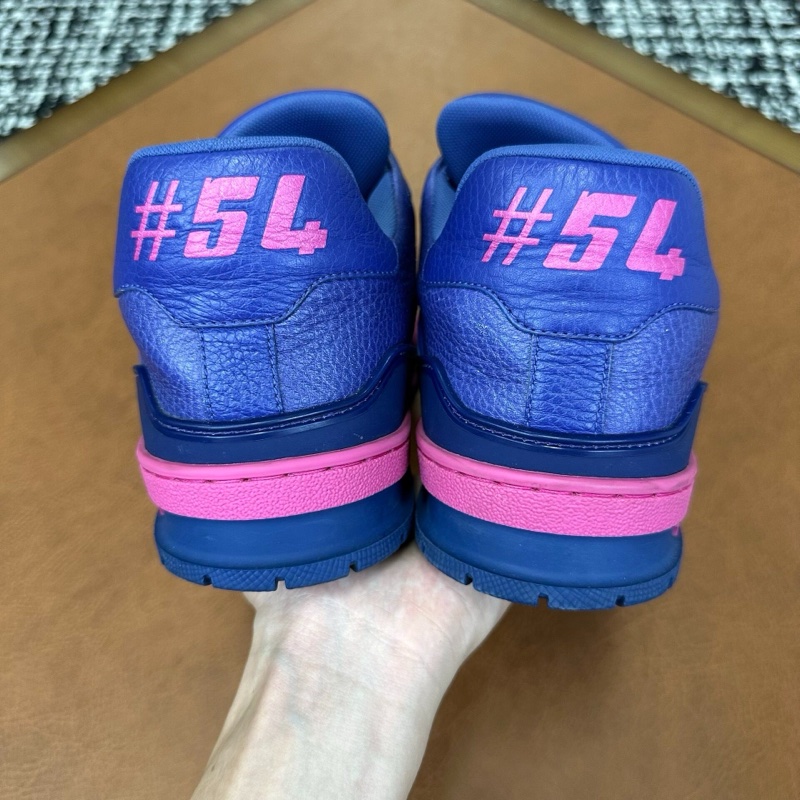 Louis Vuitton路易威登 trainer紫粉 40碼-3