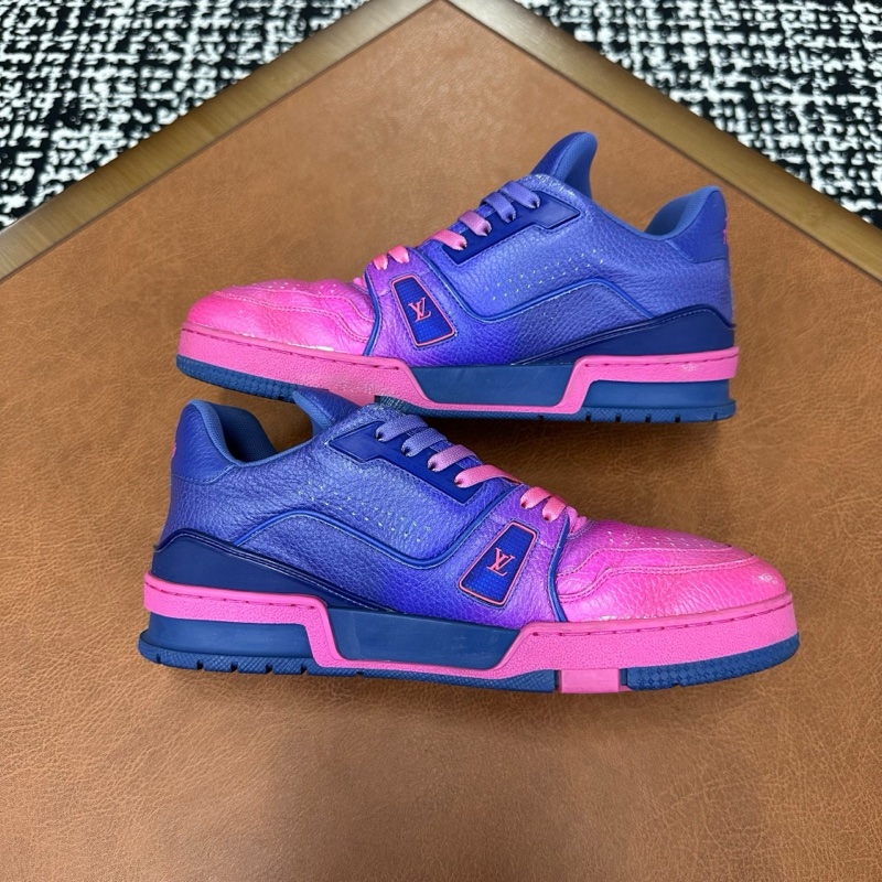 Louis Vuitton路易威登 trainer紫粉 40碼-5