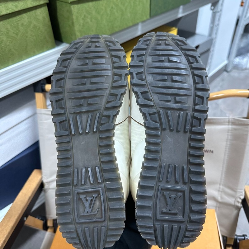 LOUIS VUITTON Run Away 牛皮 平底系帶 低幫 36.5碼-8