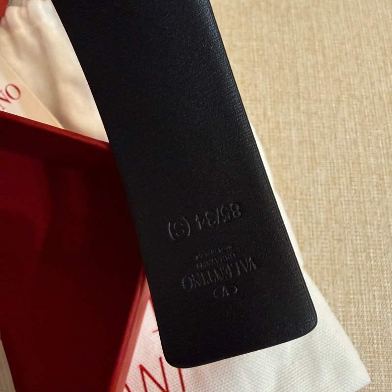 全新VALENTINO棕色女裝真皮腰帶-11