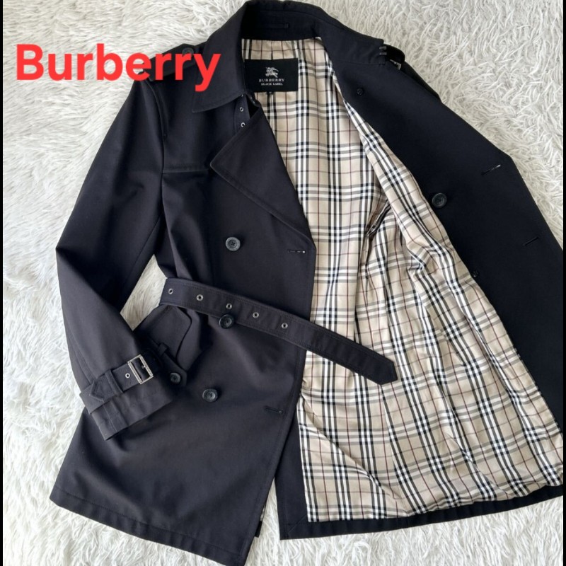 日本進口二手／Burberry 時尚男神風衣-0