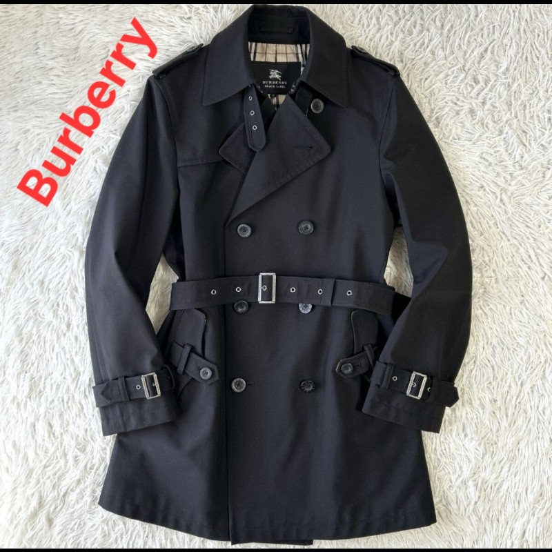 日本進口二手／Burberry 時尚男神風衣-1