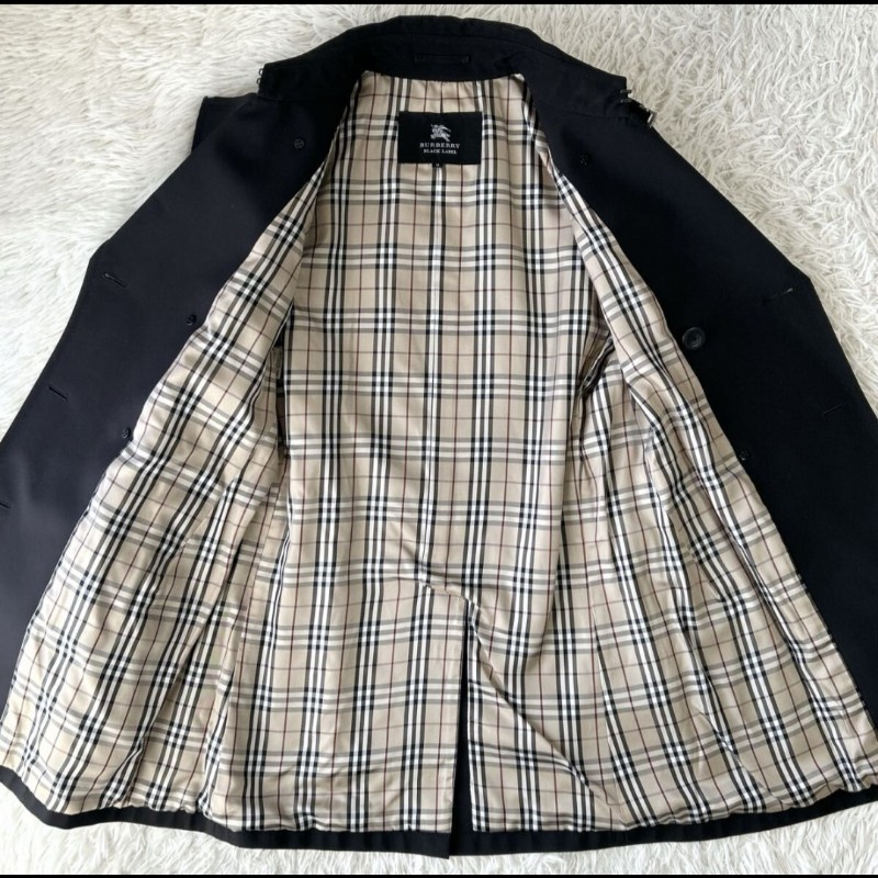 日本進口二手／Burberry 時尚男神風衣-2