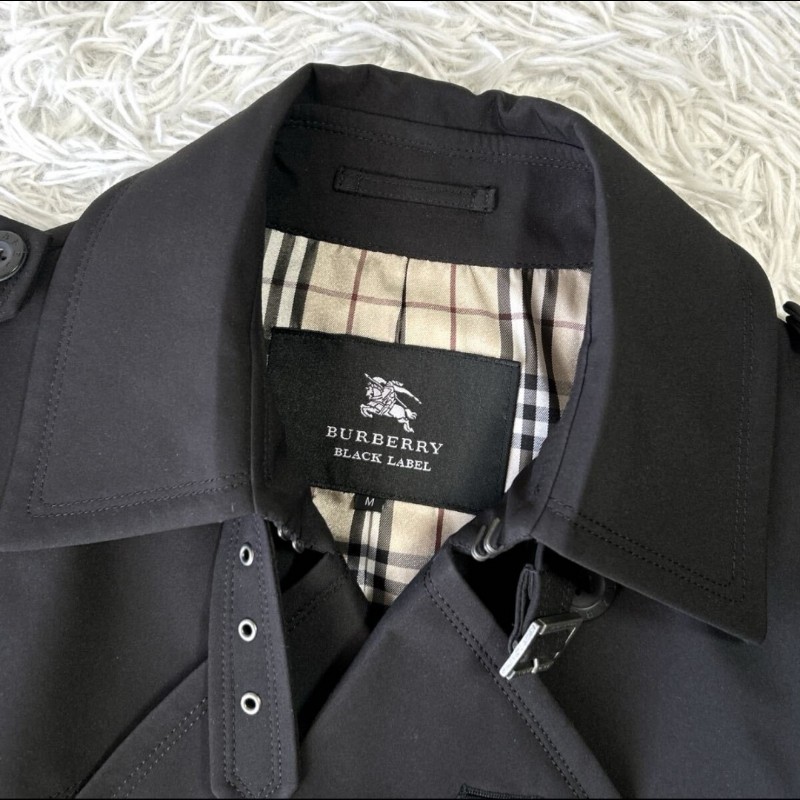 日本進口二手／Burberry 時尚男神風衣-3