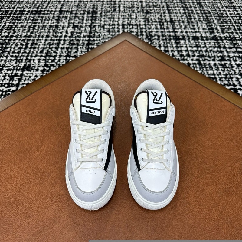 Louis Vuitton路易威登Charlie休閒鞋白黑36.5碼-1