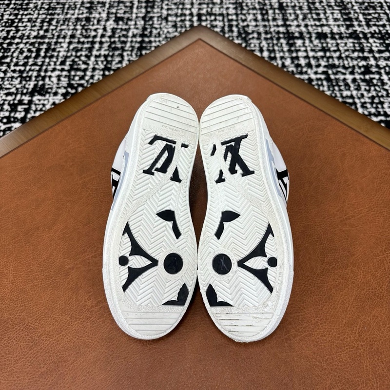 Louis Vuitton路易威登Charlie休閒鞋白黑36.5碼-10