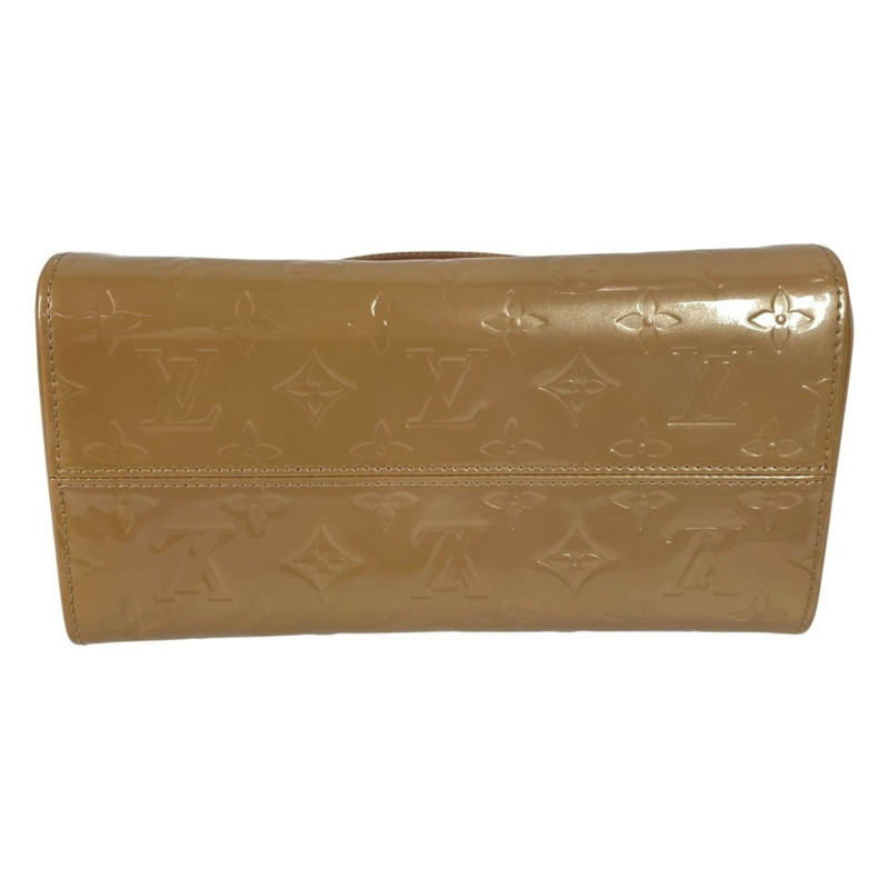 路易威登 M91376 Monogram Vernis Maple Drive 帆布手提包，女士，米色-4