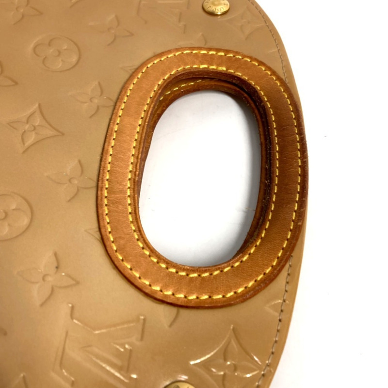 路易威登 M91376 Monogram Vernis Maple Drive 帆布手提包，女士，米色-7