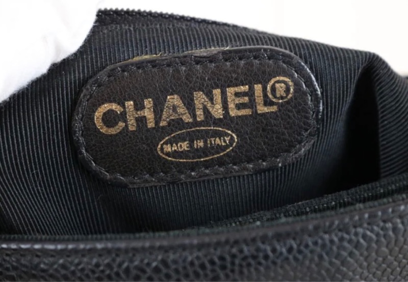 「JL精品代購」 9新 Chanel 香奈兒 黑金 雙肩包-8