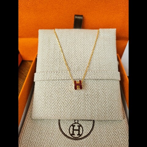 (全新品)愛馬仕mini popH項鍊