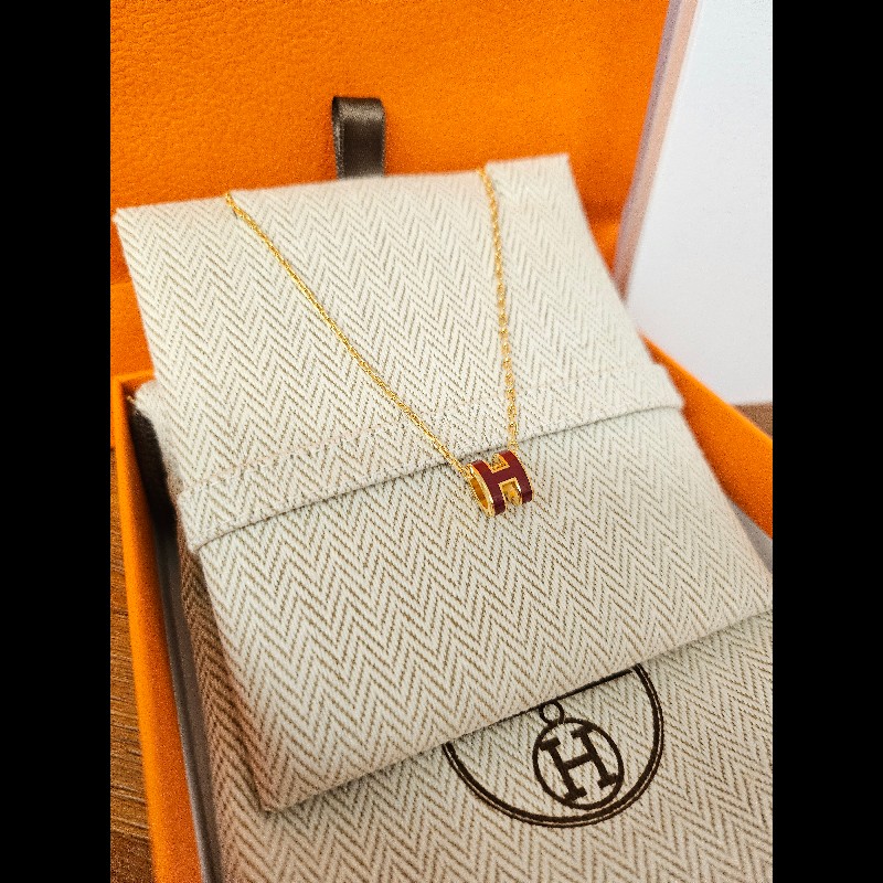 (全新品)愛馬仕mini popH項鍊-1