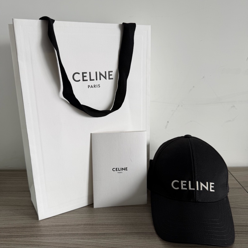 Celine刺繡 Logo Dad Hat 棒球帽-0