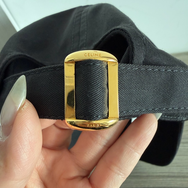 Celine刺繡 Logo Dad Hat 棒球帽-1