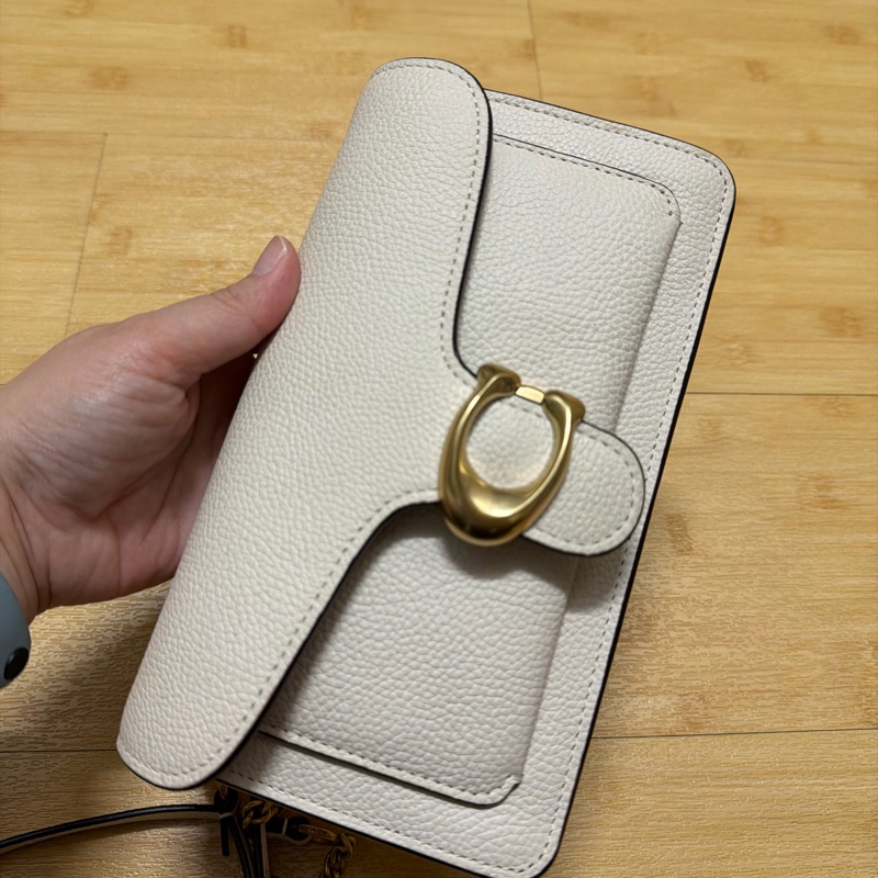 Coach Tabby鏈帶手拿包/woc(可斜背）（正櫃款）-0