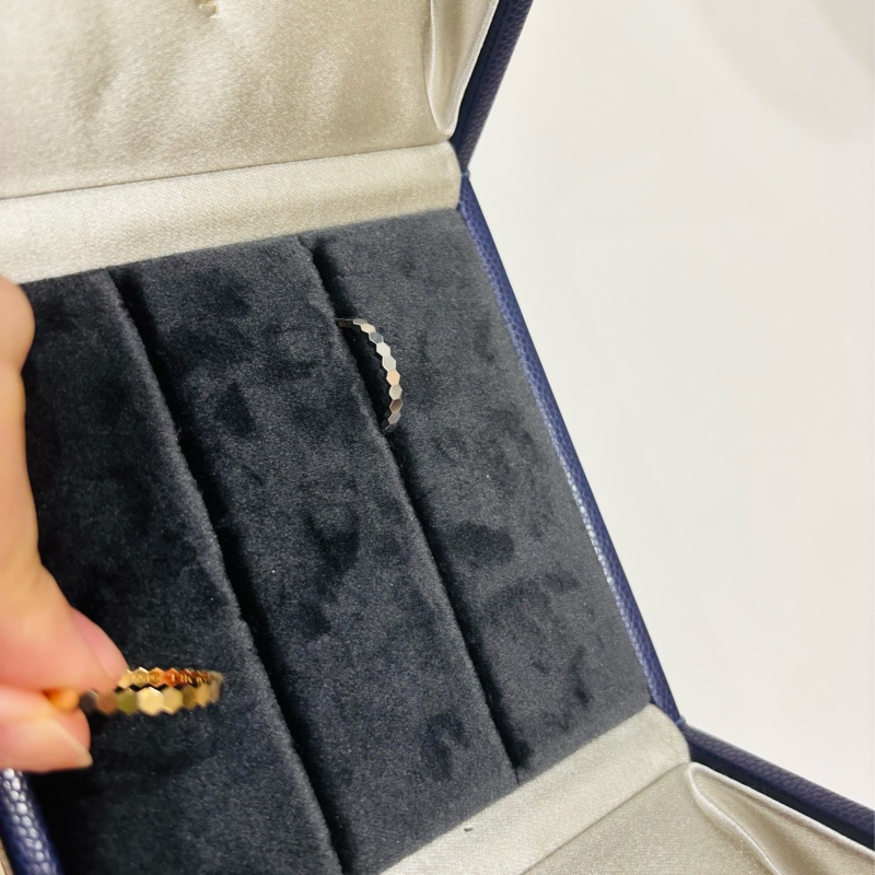 Chaumet Bee my love 蜂巢戒指 黃 K 金 戒圍53-3