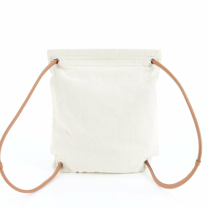 愛馬仕 Hermès Aline D 女士雕花人字皮革雙肩包-1