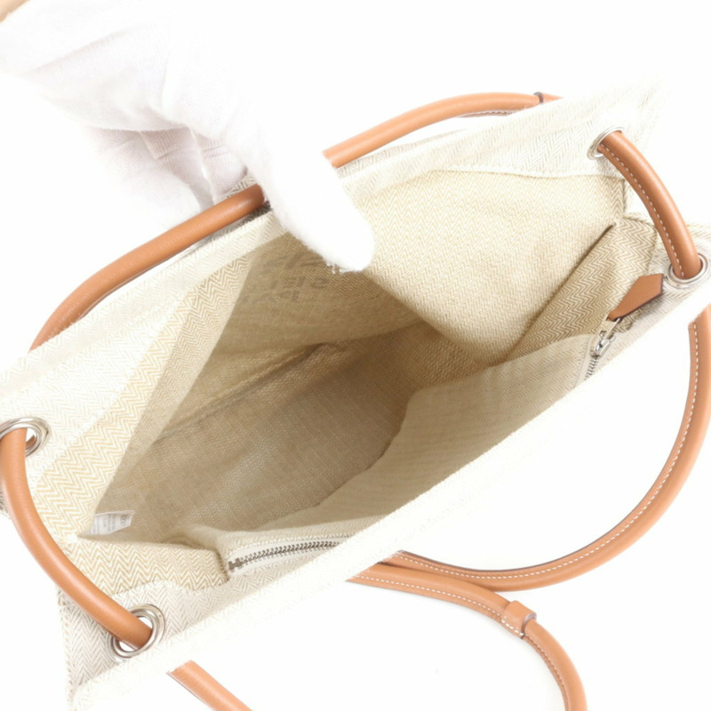 愛馬仕 Hermès Aline D 女士雕花人字皮革雙肩包-6