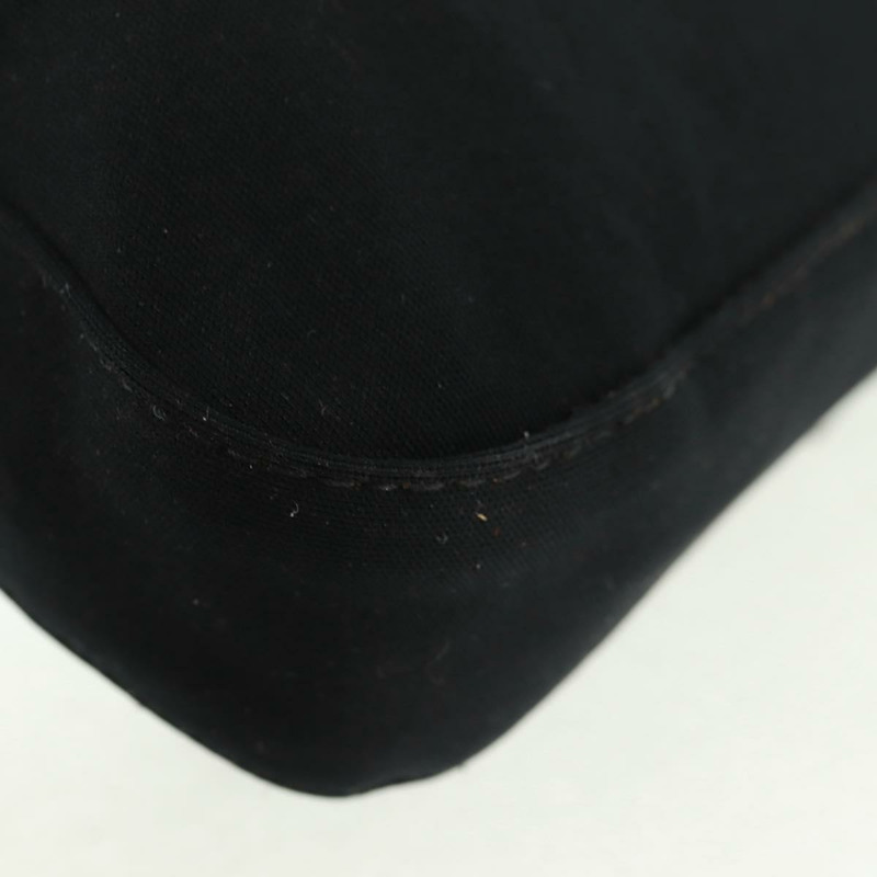 【日本直送】FENDI Mamma 水桶單肩包 Jersey 黑色銀色 Auth am10561V-15