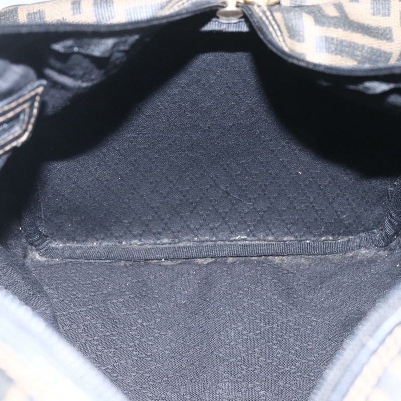 【日本直送】FENDI Zucca 帆布波士頓包棕色黑色正品 157227-18