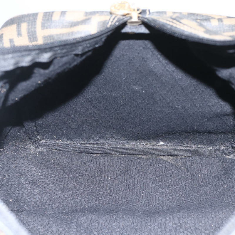 【日本直送】FENDI Zucca 帆布波士頓包棕色黑色正品 157227-19