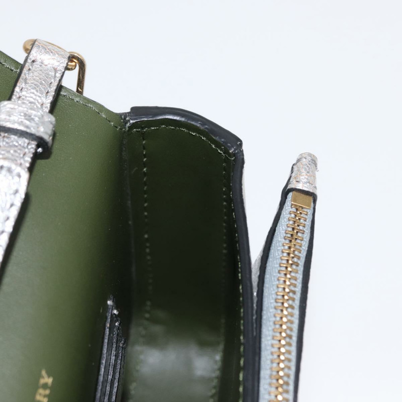 【日本直送】BURBERRY 鏈條單肩包 皮革 金色銀色 正品 ka1604M-22