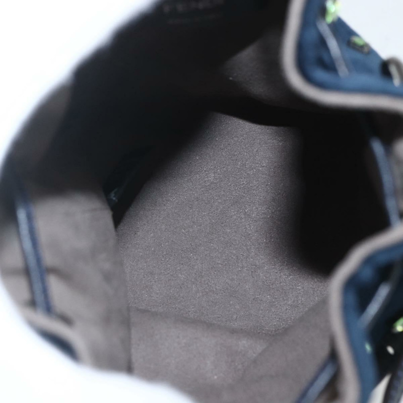 【日本直送】FENDI Montresor 迷你肩背包 絲絨海軍藍 正品 ka1684M-10