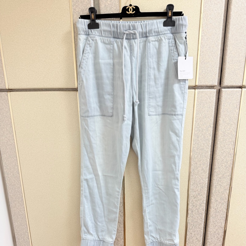 全新Bella Dahl 正品萊賽爾天絲棉質感牛仔褲 S-M可穿-3