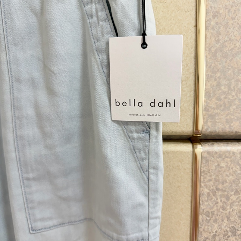 全新Bella Dahl 正品萊賽爾天絲棉質感牛仔褲 S-M可穿-9