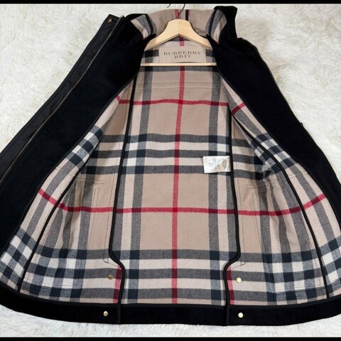 40號／二手Burberry 時尚女神羊毛大衣