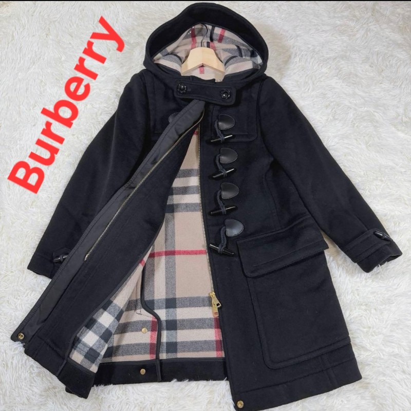 40號／二手Burberry 時尚女神羊毛大衣-1