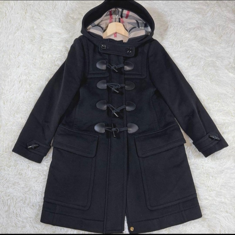 40號／二手Burberry 時尚女神羊毛大衣-3