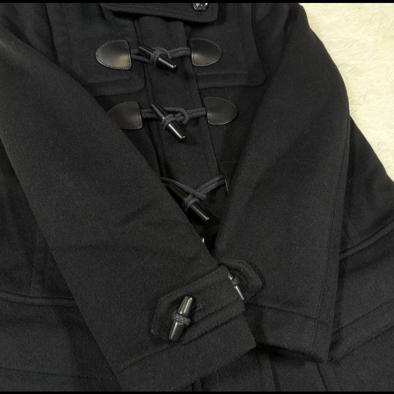 40號／二手Burberry 時尚女神羊毛大衣-10