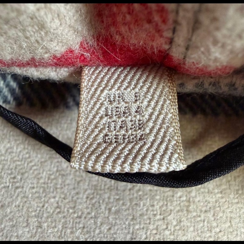 40號／二手Burberry 時尚女神羊毛大衣-15