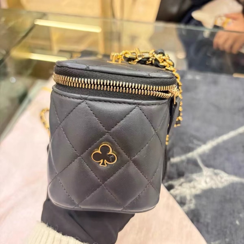 #芯片款 #近新全配 香奈兒黑金長盒子勳章款 🉑遇不🉑求-6